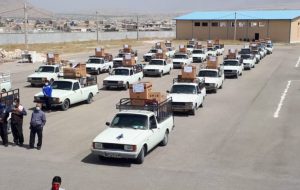 فرماند ناحیه مقاومت بسیج گچساران در آیین سومین مرحله اهدای جهیزیه : اهدای ۴۳ سری جهیزیه به زوج های جوان نیازمند به ارزش ۱۰ میلیارد  و ۷۵۰ میلیون ریال