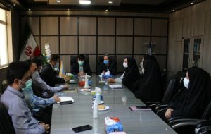 جلسه طرح های اشتغالزایی منظومه روستایی باحضورمدیرکل جدیددراستان