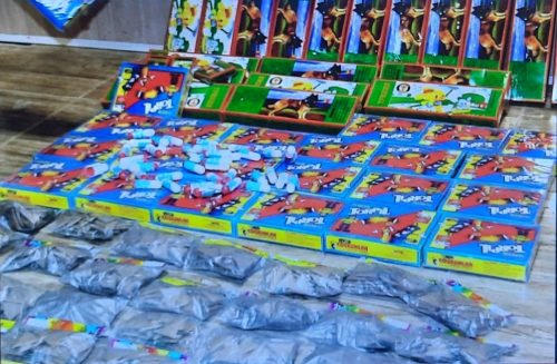 کشف بیش از ۶۵ هزار انواع مواد محترقه قاچاق در کهگيلويه