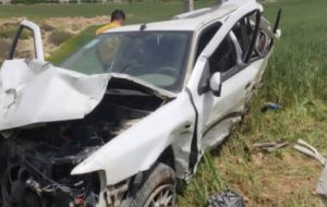 انحراف خودرو در باشت حادثه آفرید