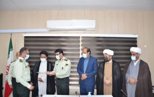 برگزاری آئین تکریم و معارفه فرمانده انتظامی شهرستان گچساران
