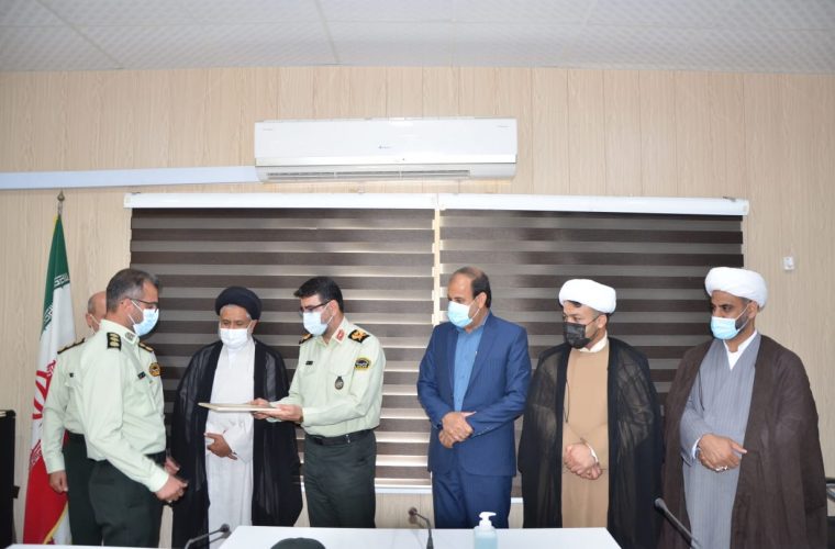 برگزاری آئین تکریم و معارفه فرمانده انتظامی شهرستان گچساران