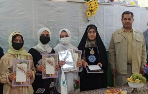 تجلیل از نقاشان نوجوان در شهرستان باشت