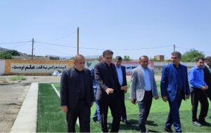 بهره برداری از ۱۰ چمن مصنوعی مدارس در هفته دولت