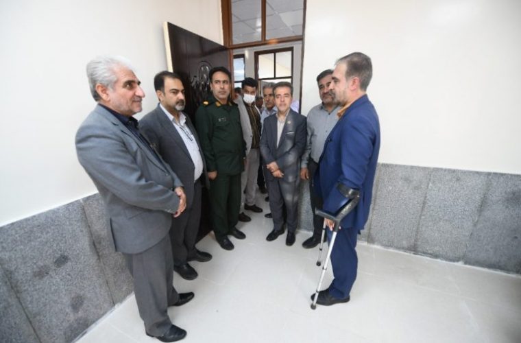 افتتاح ساختمان اداری فضای سبز نفت و گاز گچساران