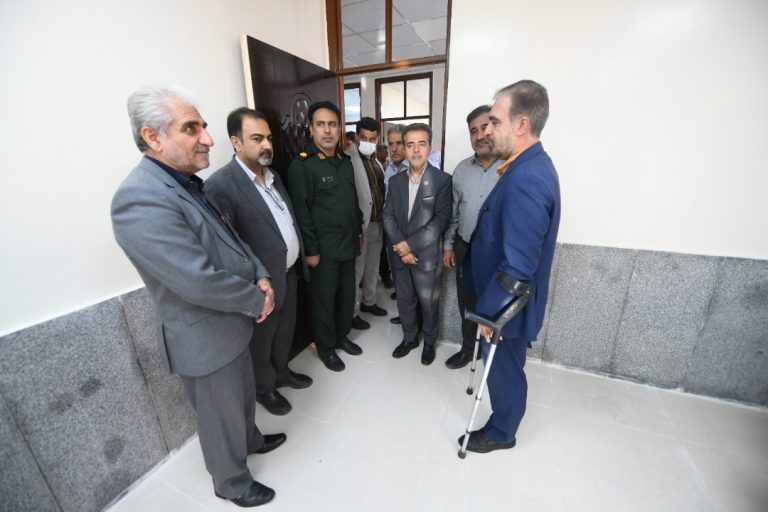 افتتاح ساختمان اداری فضای سبز نفت و گاز گچساران