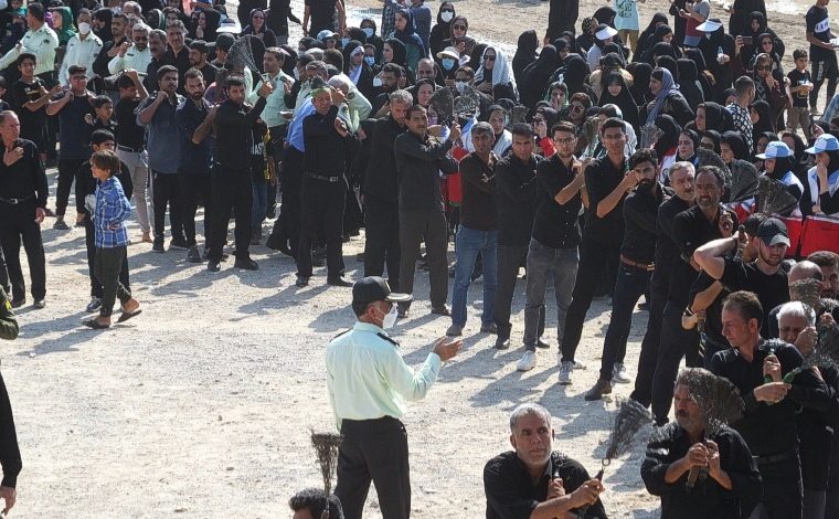 حضور عاشقانه مردم گچساران درعاشورای حسینی