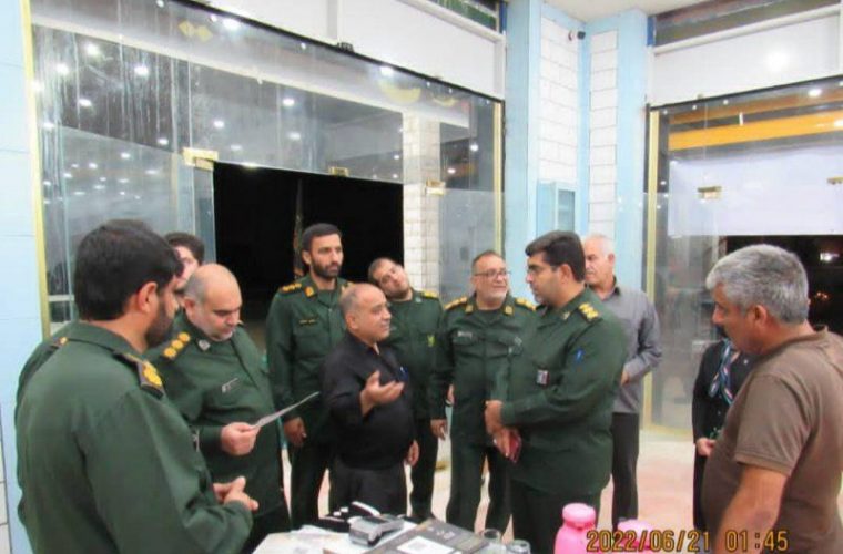 سرکشی های فرمانده سپاه ناحیه گچساران همراه با مسئول دفتر نمایندگی ولی‌فقیه در ناحیه گچساران