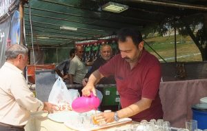 خدمت رسانی موکب ها به زوار اربعین در بام نفت ایران