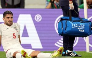 اشک‌های بازیکنان پس از حذف؛ استادیوم الثمامه در غم فرو رفت