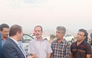 دیدار عصرانه استاندار کهگیلویه و بویراحمد با گوجه‌کاران معترض لیشتر گچساران 