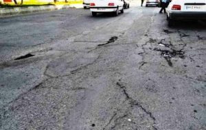 زخم‌های معابر شهر دوگنبدان