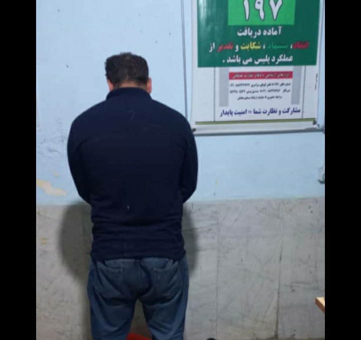 دستگیری عامل قطع درختان بلوط دشتک دیل در گچساران