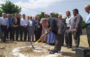 ساخت زائرسرای امامزاده جعفر (ع) گچساران شروع شد