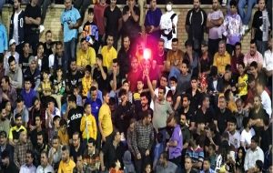 هواداران نفت‌وگاز گچساران صعود به لیگ دسته اول را جشن گرفتند