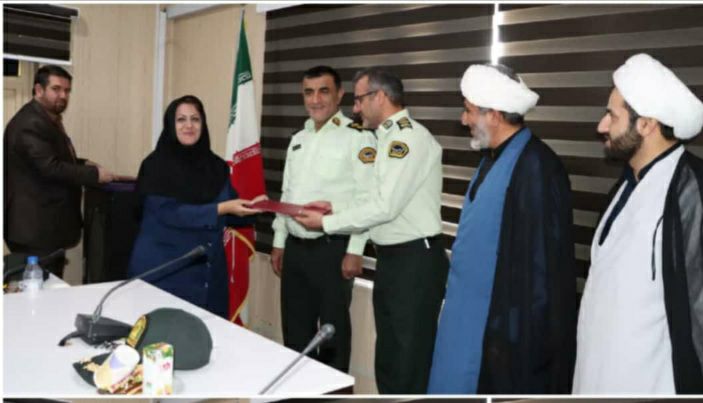 تجلیل فرمانده انتظامی شهرستان گچساران از خبرنگاران بمناسبت فرا رسیدن روز خبرنگار