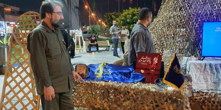 یادمان شهدای غزه در گچساران یادمان شهدای غزه در گچساران
