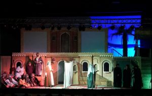 باهدف ترویج و نشر فرهنگ فاطمی برگزار شد؛ سوگنامه نمایشی «بانوی باران» در گچساران