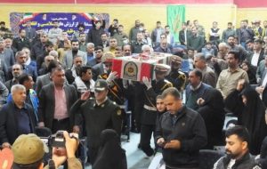 اولین یادواره شهدای انتظامی گچساران و باشت برگزار شد