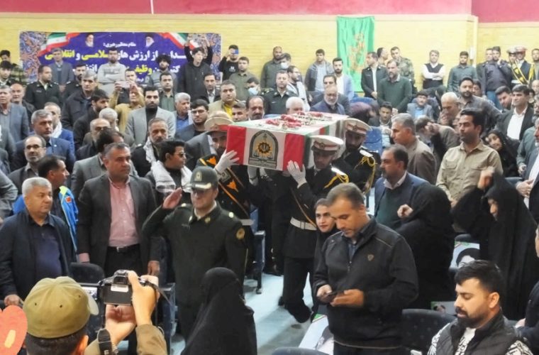 اولین یادواره شهدای انتظامی گچساران و باشت برگزار شد