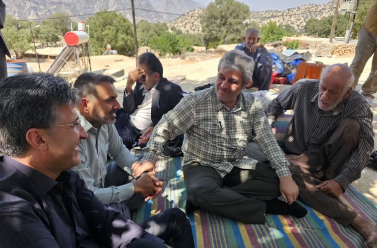نماینده مردم شهرستان‌های گچساران و باشت در مجلس شورای اسلامی از پروژه‌های عمرانی شهرستان باشت در حوزه راه بازدید کرد  