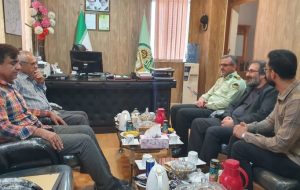 دیدار رئیس اداره فرهنگ وارشاد اسلامی گچساران با فرمانده انتظامی به مناسبت هفته فراجا