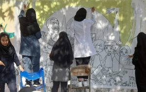 همدلی دانش آموزان یاسوجی با کودکان غزه با زبان هنر