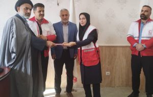 یک بانو رئیس جمعیت هلال‌احمر گچساران شد