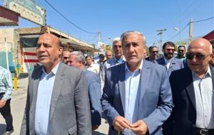 حضور پرشور كاركنان شركت بهره‌برداری نفت و گاز گچساران در راهپیمایی روز قدس