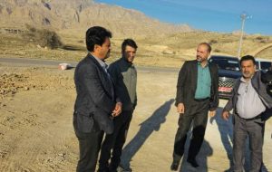 بازدید میدانی فرماندار گچساران از پروژه های عمران شهری