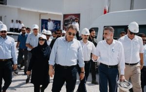 بازدید مدیران ارشد گروه صنایع پتروشیمی خلیج فارس از پروژه پلی اتیلن سنگین گچساران