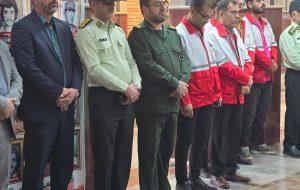غبارروبی به مناسبت هفته فراجا درگلزارشهدای گچساران