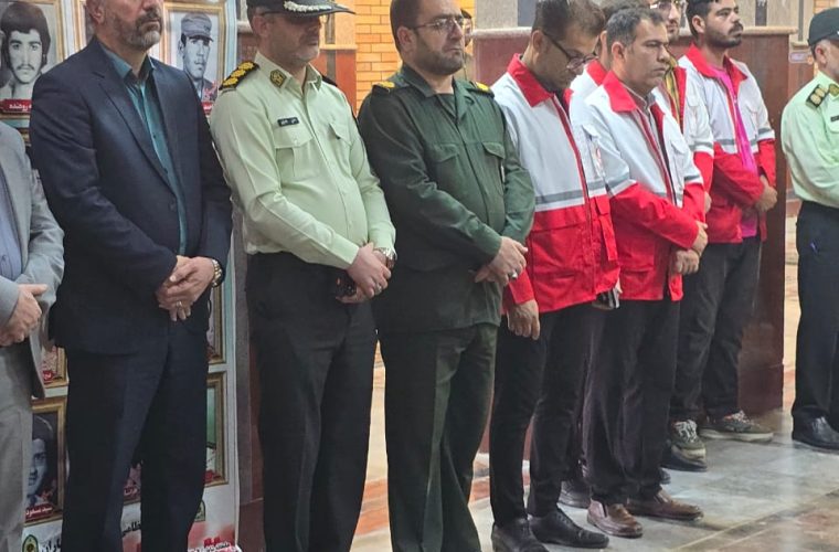 غبارروبی به مناسبت هفته فراجا درگلزارشهدای گچساران